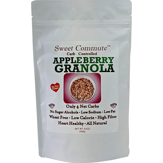Carb Controlled Appleberry Granola
